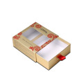 Sliding Drawer Eyelash Box With Ribbon Handle